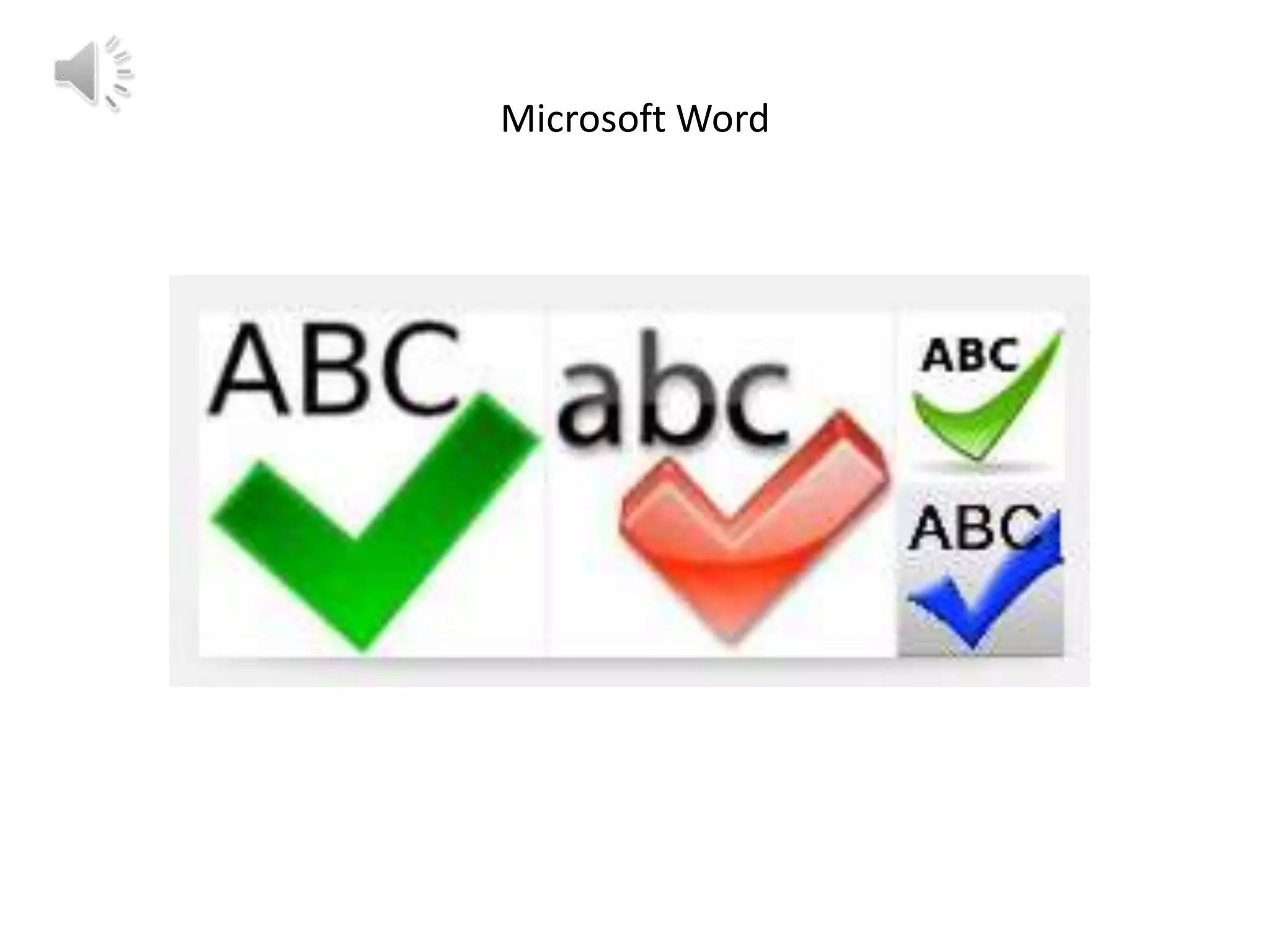 Microsoft Word

 