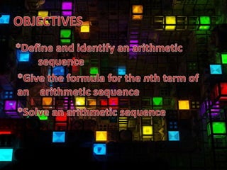 Arithmetic Sequence | PPTX