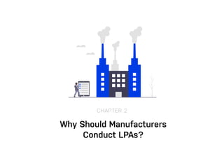 CHAPTER 2
Why Should Manufacturers
Conduct LPAs?
 
