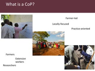 What are LPAs? What are CoPs? What matters to make them work?