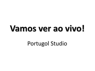 O Portugol Studio também é simples  