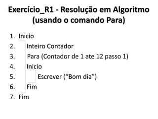 Exercício_R1 - Resolução no C# (usando o comando Faça Enquanto)  