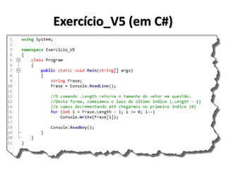 Exercício_V5 (em C#)  