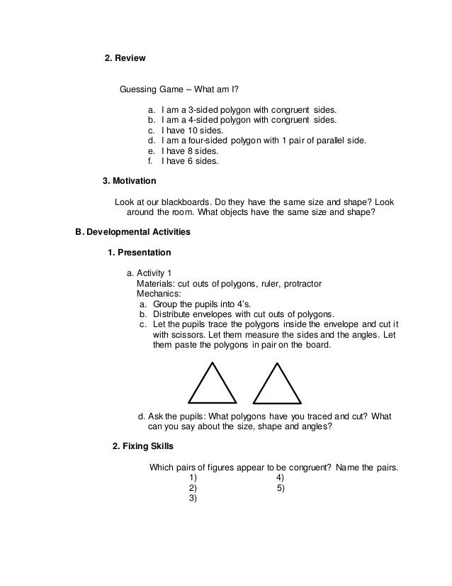 lp congruent polygons congruent polygons