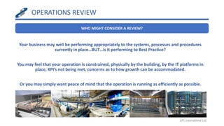 LPC Operations Review PowerPoint | Operations Review | PDF | Logistics ...