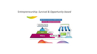 Entrepreneurship: Survival & Opportunity-based
 