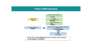 Postur SDM Indonesia
 