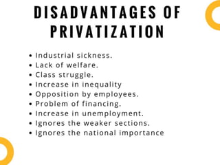 Liberalisation, Privatization & Globalisation