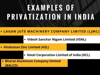 Liberalisation, Privatization & Globalisation
