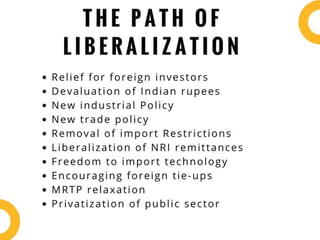 Liberalisation, Privatization & Globalisation