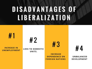 Liberalisation, Privatization & Globalisation