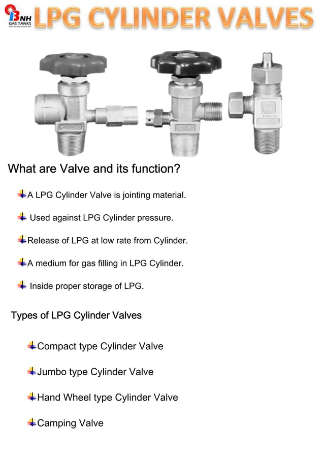 LPG Cylinder Valves Types, Features, and Safety Measures PDF