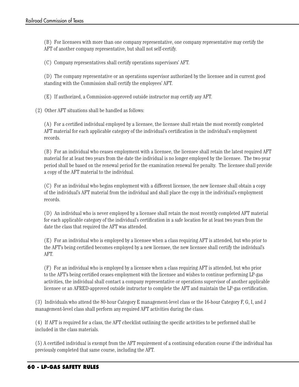 Lpg gas safety rules