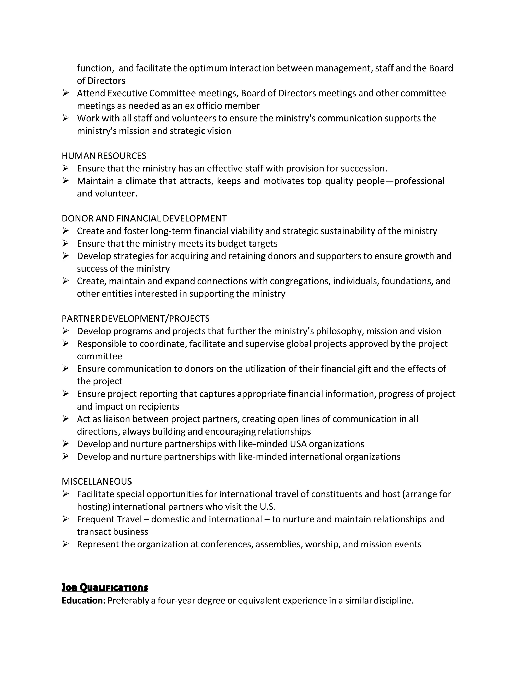 LPGM Executive Director | PDF