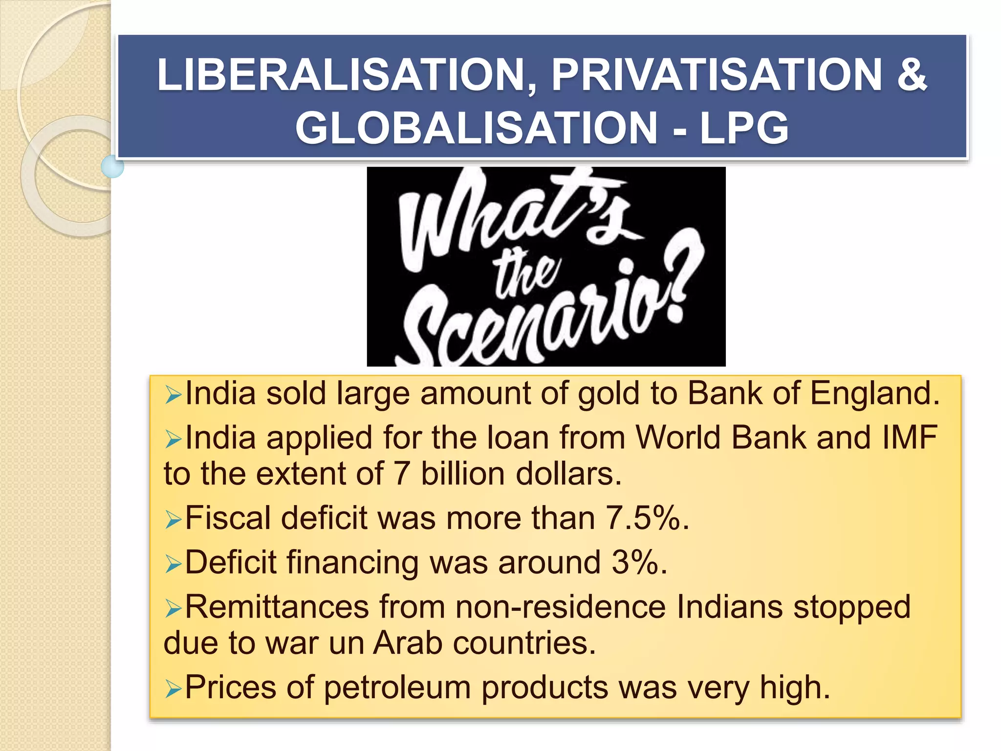 Liberalisation, Privitisation and Globalisation | PPTX