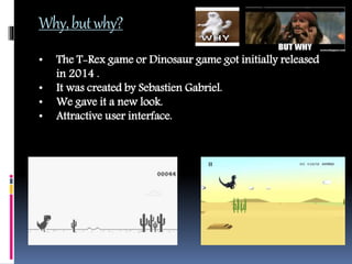 Create a “secret” Dino Chrome Game in 1 hour with JS and Phaser 3