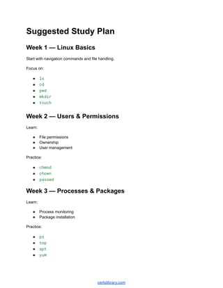 Comprehensive LPI 101-500 Linux Administrator Command Cheat Sheet 2026 ...