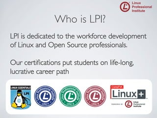 LPI Academy Presents Linux Essentials - A Deep Dive | PDF