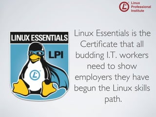 LPI Academy Presents Linux Essentials - A Deep Dive | PDF