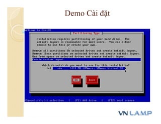 Demo Cài đặt
 