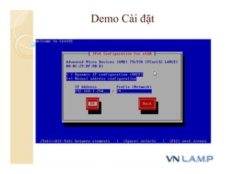 Demo Cài đặt
 