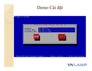 Demo Cài đặt
 