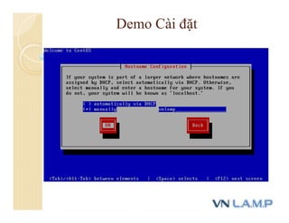 Demo Cài đặt
 