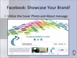 Facebook: Post a Variety of Content
 