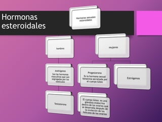 Hormonas
esteroidales

 
