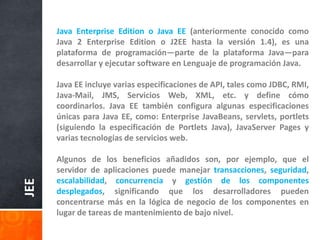 JEE y Tomcat | PPTX