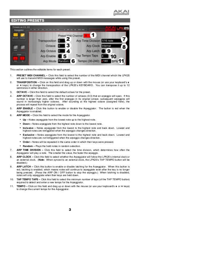 akai lpk25 editor windows