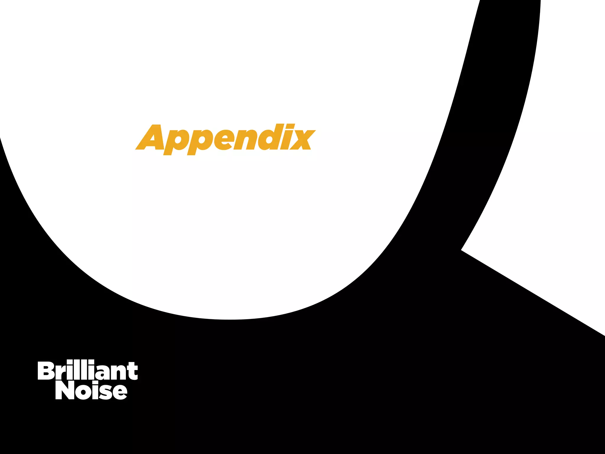 Appendix

 
