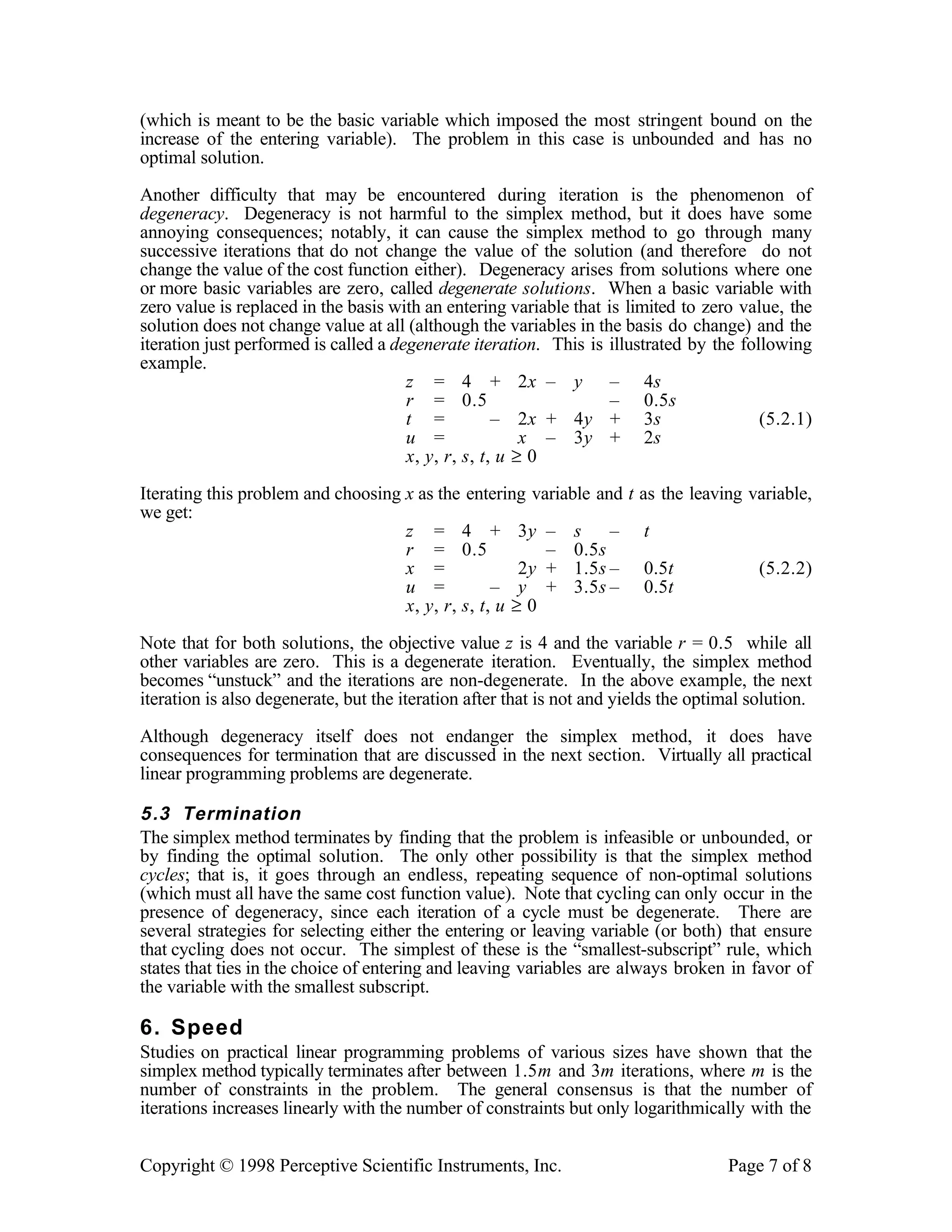 LP linear programming (summary) (5s) | PDF | Programming Languages ...