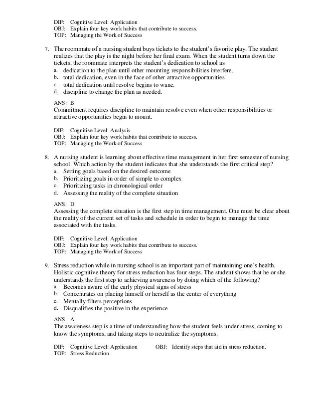 LPN to RN Transitions 4th Edition Claywell Test Bank