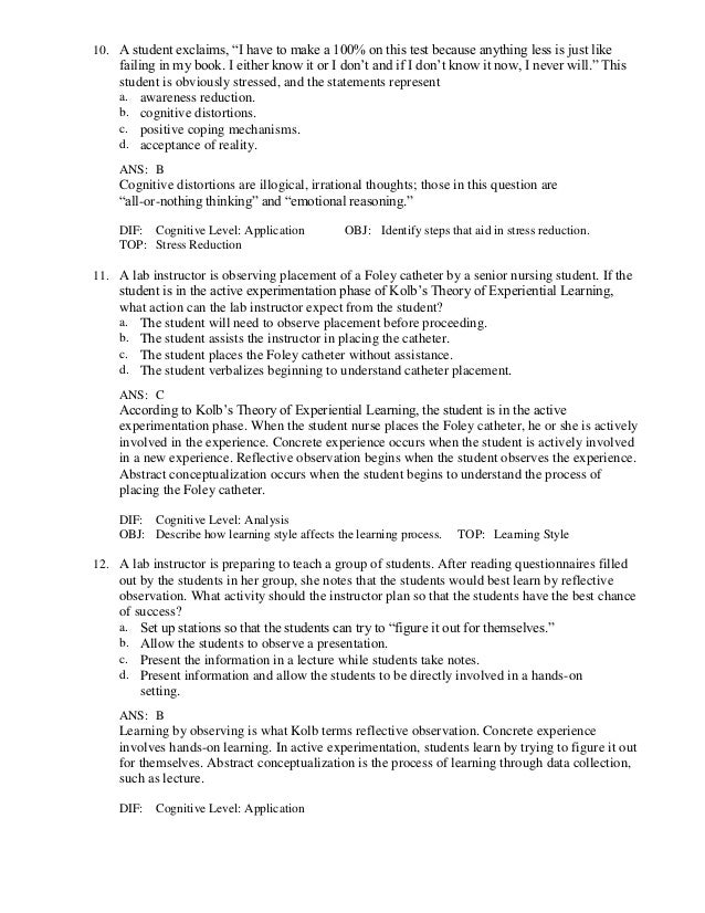 LPN to RN Transitions 4th Edition Claywell Test Bank
