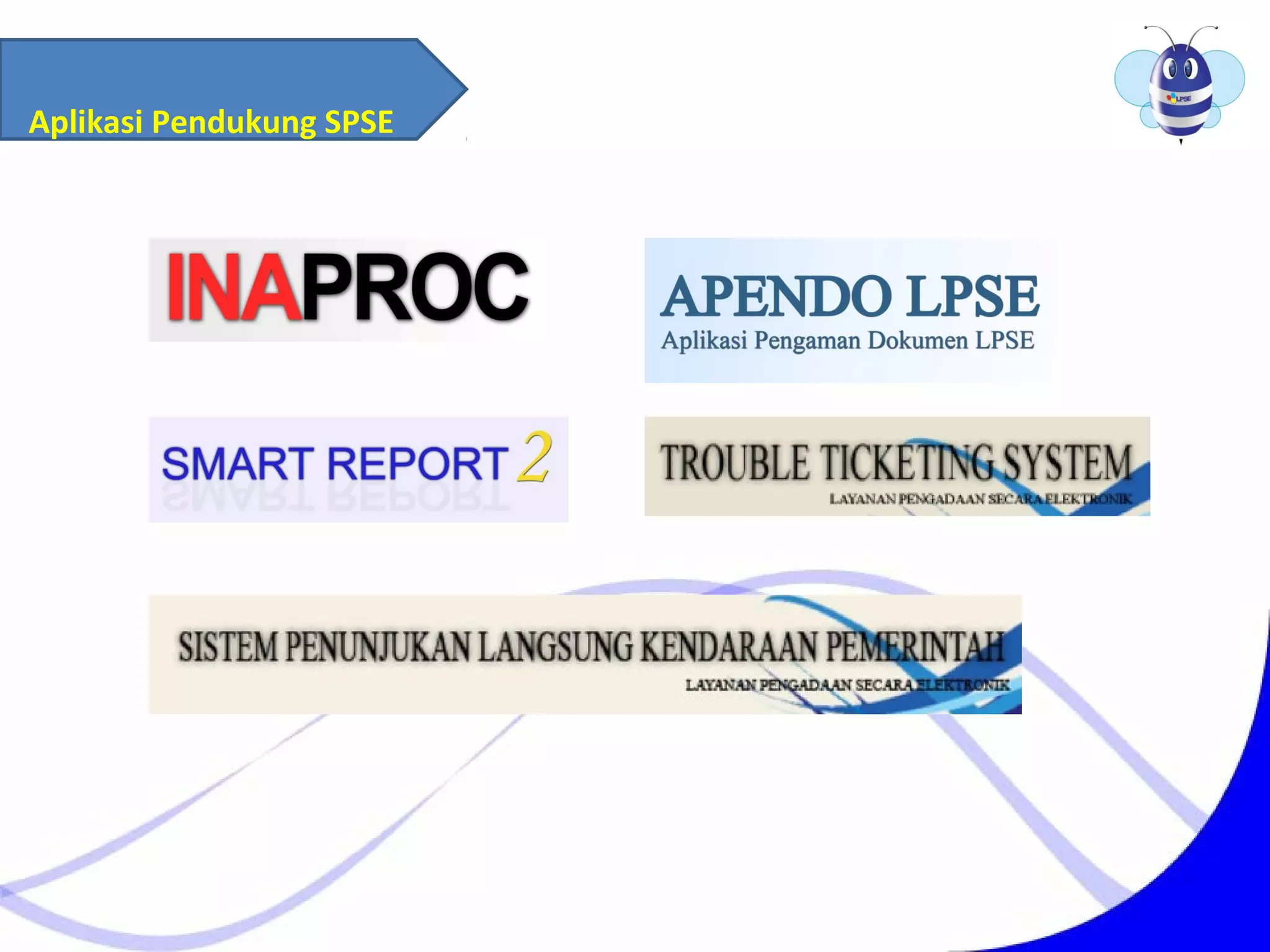 Aplikasi Pendukung SPSE
 