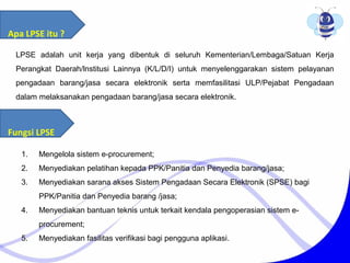 Lpse | PPT