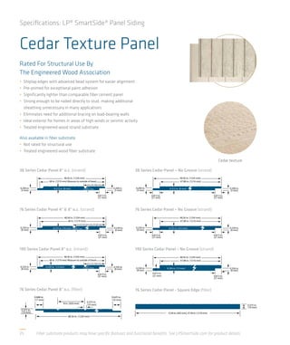 Lp Smartside Coverage Chart.pdf Lp smartside siding catalog scottish home improvement denver | PDF