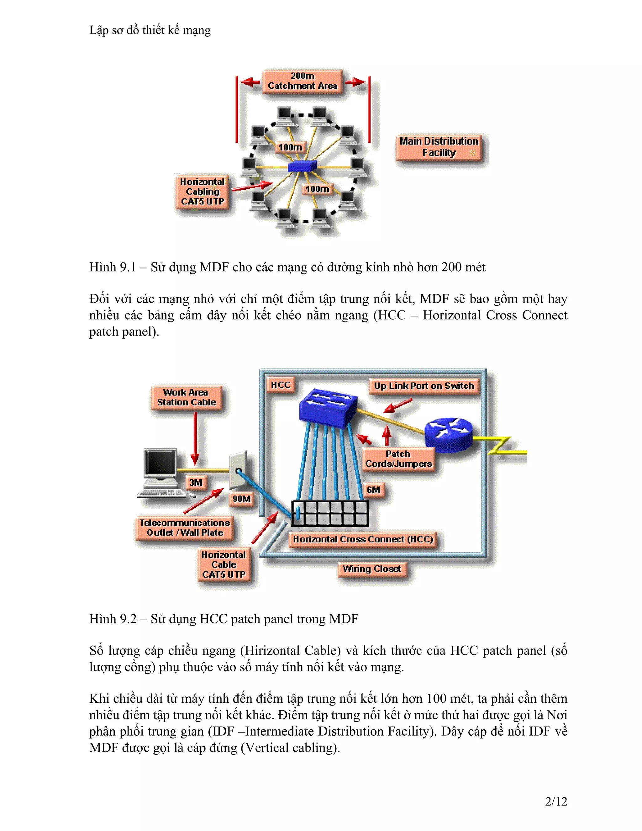 Lập sơ đồ thiết kế mạng | PDF