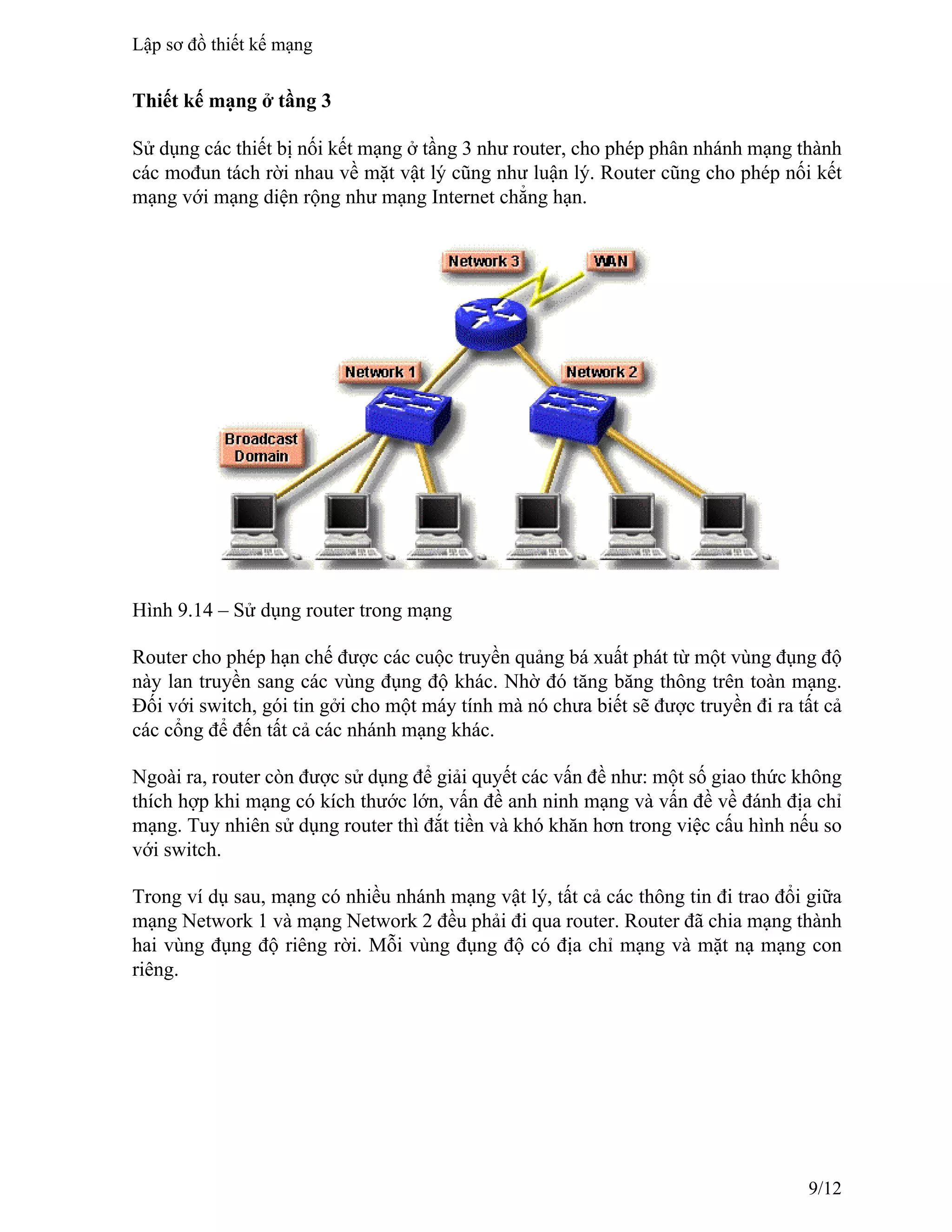 Lập sơ đồ thiết kế mạng | PDF