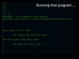 Running that program …

 