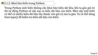 Ky thuat Lap trinh voi Python - Tran Duy Thanh | PDF