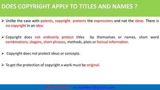 LPU - COPYRIGHTS - PPT - 20.11.2023.pptx
