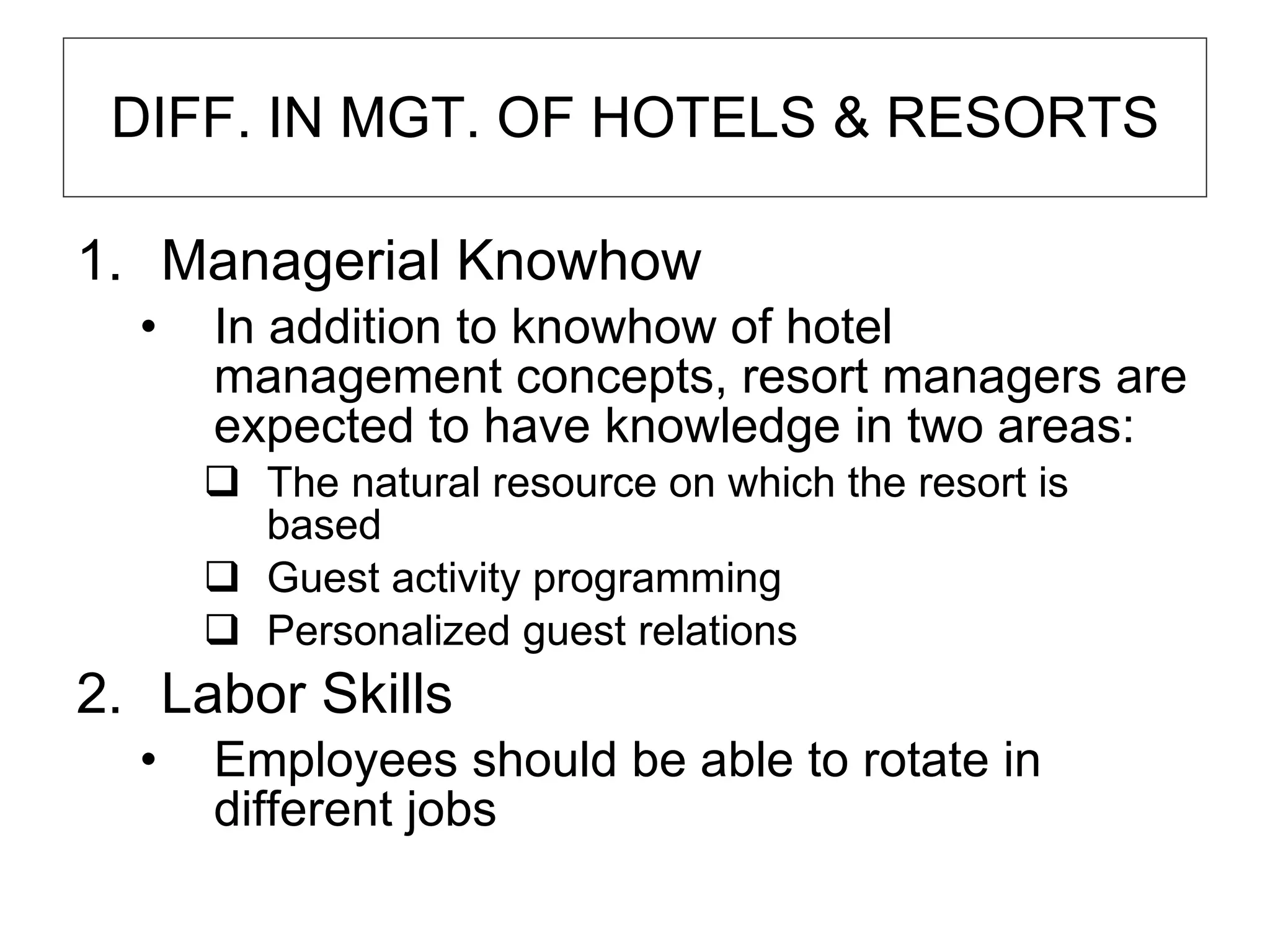 planning resort planning | PPT