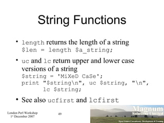 String Functions ,[object Object],[object Object],[object Object]