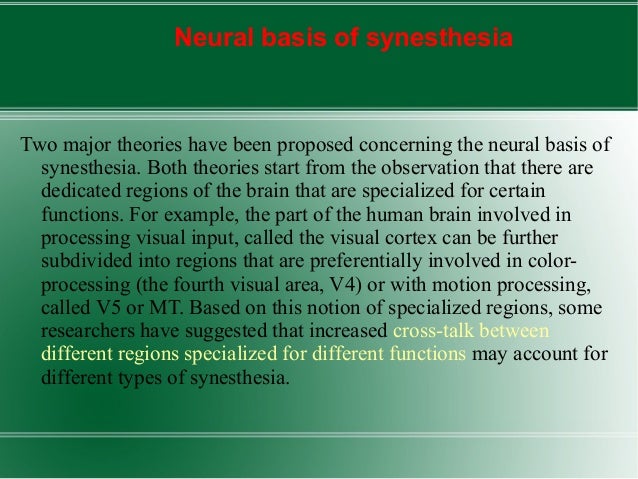 Synesthesia
