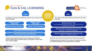 System License Microsoft Product Licensing Basics | PPTX