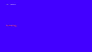 Advertising
M O R I S P U B O G I L V Y
 