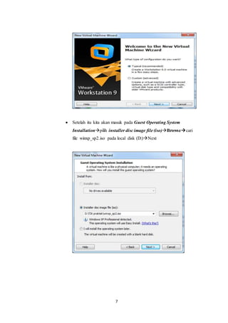 INSTALASI WINDOWS XP | DOCX