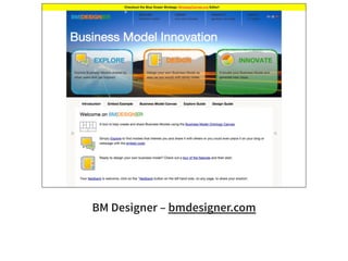 Overview of business model canvas tools | PDF